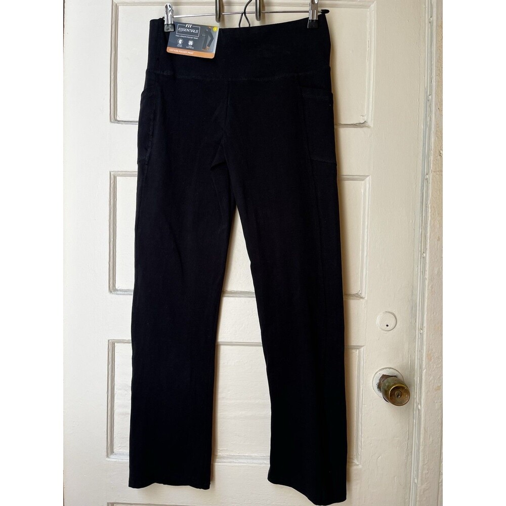 Womens Cotton Leggings S Black Utility Gorpcore Athletic Yoga Fitness Run New